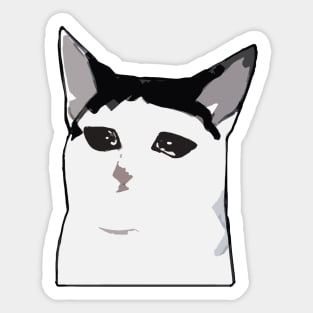 Sad Cat Meme Sticker